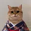 Cat Own Kimono